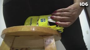 Guest Hates Yellow Dinoco Prank Butt Crush on Toy Car