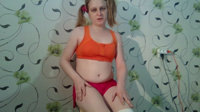 Soft dick and horny pigtails