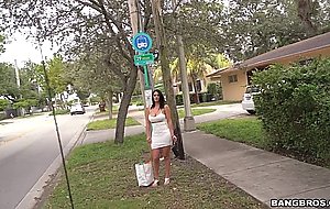 We flashed some dough and got cristal caraballo to hop on the bus