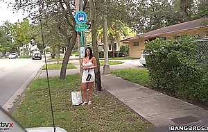 We flashed some dough and got cristal caraballo to hop on the bus