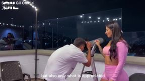 Neighbor's Wild Show in a Steamy Amateur Starry Tale