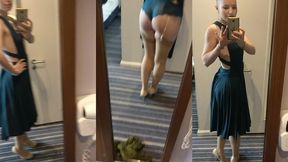 owner and i went to a wedding so i thought i d get a cute little video of my heels and seamed stockings <3
