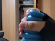 Fleshlight fun with cumshot uwu