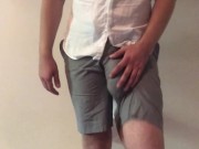 HUGE FAKE BULGE ** JERK OFF / COCK RING / BALL WEIGHTS **
