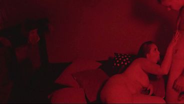If you spit on me, I&rsquo_ll spit on you. Curvy girl tied up gets fucked standing up at a swingers club. She sucks two cocks at once from strangers. Filmed at the Kiss swingers club in Valencia