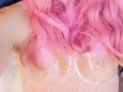 Little Pink Sissy Slut Anal Blue Eyes Blonde