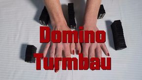 Domino tower construction - Domino Turmbau