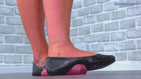 Trampling Your Cock & Balls Under My Old Worn Ballet Flats - Glans Cam (D12)