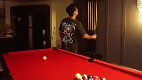 A Slut Approaches Me While I Play Pool, We Fuck Right There