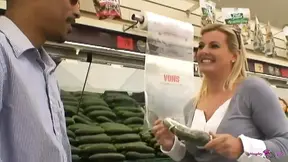 A Slutty Blonde Is Really Good at Deepthroating and Hardcore Fucking a Big Black Cock