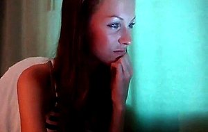Hot teen fucks on the floor in the bathroom