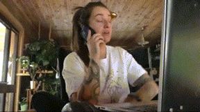 Belching when boss calls wmv