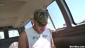 baitbus - steven daigle is on the lookout for some straight dick and finds dan hyde