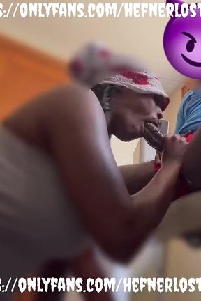 Throated in Private During the Party