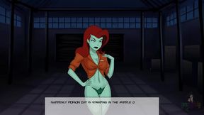 Raven Trains With Aliens & Superheroes for Intense Hentai Action