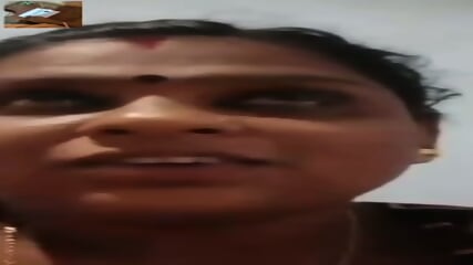 Mallu Aunty's (Devi Ajesh) NAKED Video Call  - Horny Desi Slut Shows ALL to Boyfriend