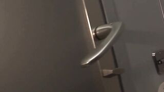 Trashed Up Teen - Dirty Talking Bitch Gets Peed On In Restroom