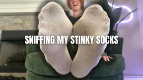 Sniffing My Stinky Socks