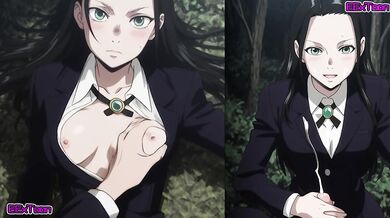 Hunter x Hunter (ハンター×ハンター) hentai anime - big tits Amane (アマネ) blow job hentai