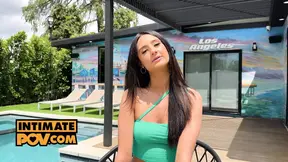 Petite GF Eliza Ibarra gives cock-pleasing BJ and pussy fucking POV