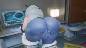 Anran X Mei - Taking Advantage of Her Ripped Shorts