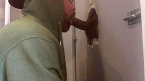 Thick Black Dick Gets Sucked at The Philadelphia Glory Hole