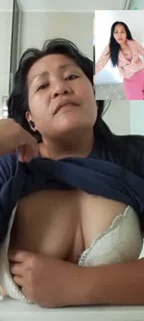 Indonesian chubby maid