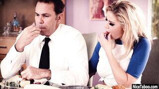 Sexsual blonde Jessa Rhodes wanted husbands long penis and she