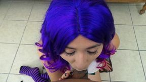 Punk College Girl Sucks Her Teachers Cock