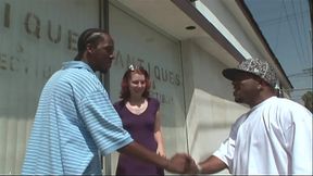 Frankie Is Screwed In This Interracial Threesome That Features Big Cocks