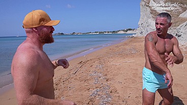 Beachside Encounter – Starring Christina Santes & Alice Maze