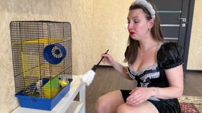 Uncontrollable Sneeze Maid Mess