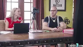 Pristine Edge In Bisex Latino Fucking The Director And A Milf On Casting Couch