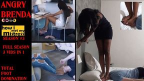 FOOT DOMINATION by EBONY YOUNG DOMINA BRENDA (720p)