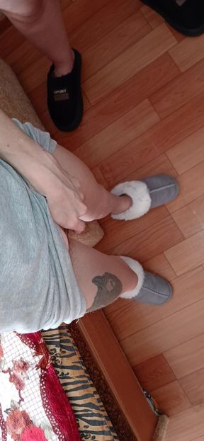 Three teachers are late for class because they are having sex