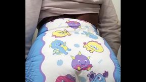 A super Messy Diaper (Sounds Included!)
