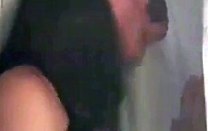 Glory Hole Suck with a Crossdresser Twist