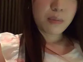 Hot teen gets her preety face creamed