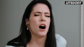 Squirting Brunette Anally Fucked Abroad by BBC Roommate - HORNY HOSTEL