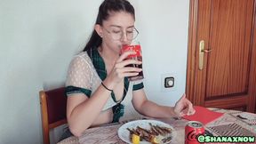 Discreetly Erupting with Fried Anchovies