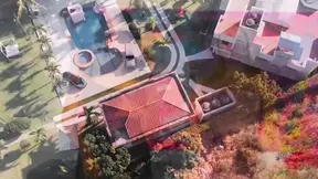 Latina screams as she gets pounded by a dildo