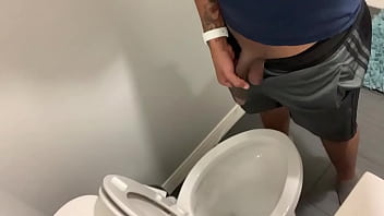 Kinky pissing and jerking off