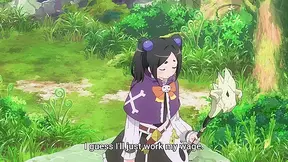 Immoral Guild (uncensored ecchi) 2 - Busty anime catgirl rescued by hero