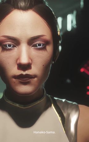 Futuristic Female Robot