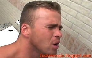 Hot anal in the tub