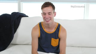 Nervous Tight Twink Gets Dicked Down By Jock Casting Agents Huge Cock