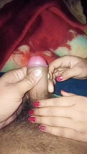 with sister-in-law at night