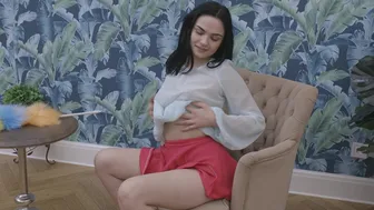 Mileva's Sensational Solo Tease