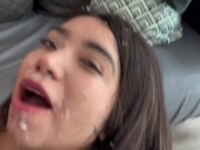 Mexican teen Verito Aguas gets facial from UK Tiktoker BEAVO