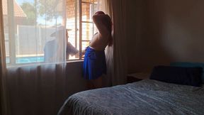 Cheating Wife Caught Masturbating! Fucks Pool Boy While Husband Is at Work